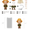 Φιγούρα δράσης MOLLY Go Camping