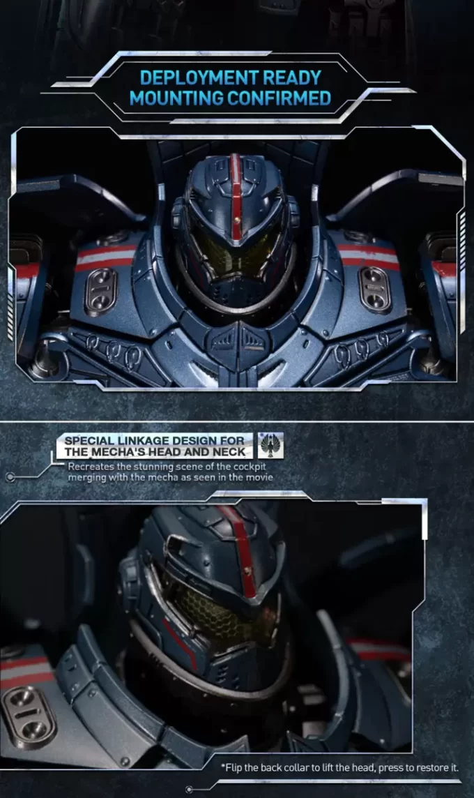 Pacific Rim: Gipsy Danger Φιγούρα Δράσης Diecast