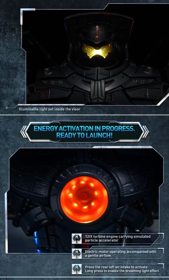 Pacific Rim: Gipsy Danger Φιγούρα Δράσης Diecast