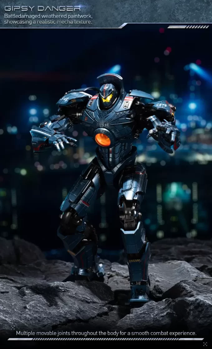 Pacific Rim: Gipsy Danger Φιγούρα Δράσης Diecast