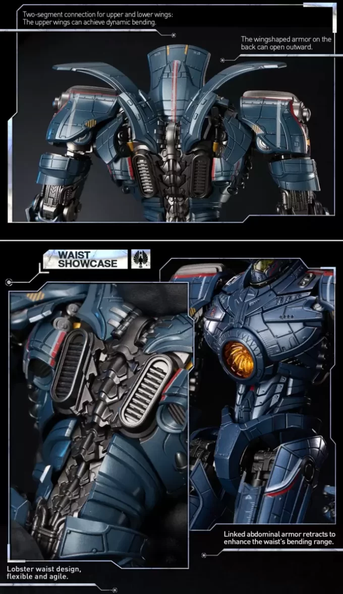 Pacific Rim: Gipsy Danger Φιγούρα Δράσης Diecast