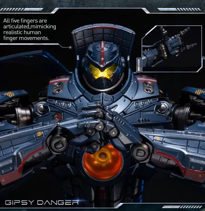 Pacific Rim: Gipsy Danger Φιγούρα Δράσης Diecast