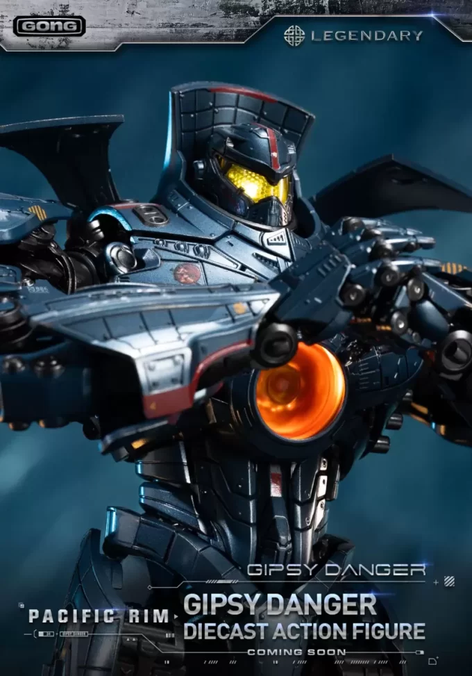 Pacific Rim: Gipsy Danger Φιγούρα Δράσης Diecast
