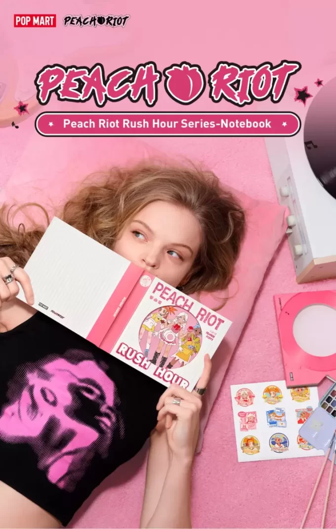 Σημειωματάριο Peach Riot Rush Hour Series