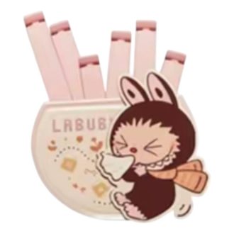 Μαγνητικά Κλιπς Σφράγισης για Πάρτι Pom Collection “Labubu”