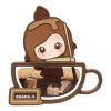 Μαγνήτης ψυγείου Pop Bean Coffee Factory “Chaka Double-shot Espresso”