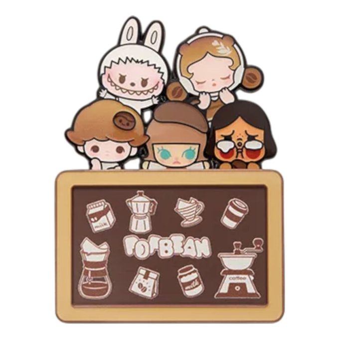 Μαγνήτης ψυγείου Pop Bean Coffee Factory “Coffee Family Combo” Secret Edition