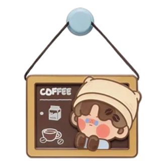 Μαγνήτης ψυγείου Pop Bean Coffee Factory “Pino Jelly Milk Coffee Lover”