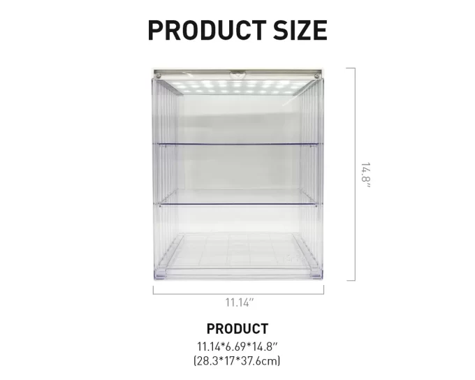 POP MART 400% Συναρμολογούμενο Φωτιζόμενο Δοχείο Βιτρίνας