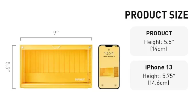 POP MART MINI Δοχείο Βιτρίνας
