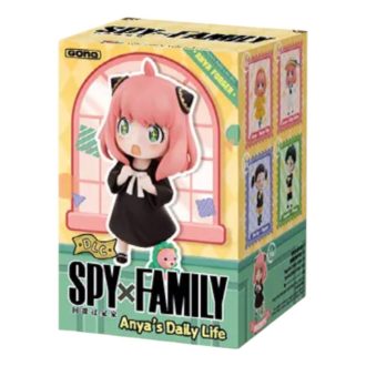 Pop Mart SPY X FAMILY Φιγούρες DLC Anya’s Everyday Σφραγισμένη Θήκη (1 Τυφλό Κουτί)