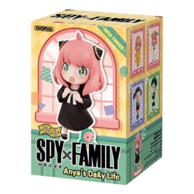 Pop Mart SPY X FAMILY Φιγούρες DLC Anya’s Everyday Σφραγισμένη Θήκη (1 Τυφλό Κουτί)