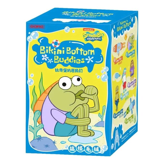 Pop Mart x Bikini Bottom Buddies Πλούσια Σφραγισμένη Θήκη (1 Τυφλό Κουτί)