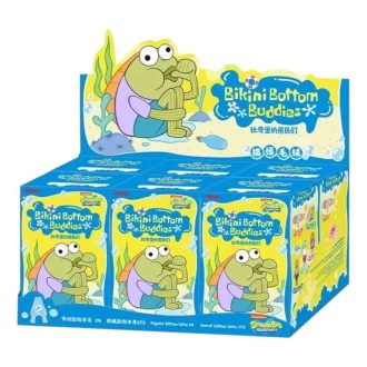 Pop Mart x Bikini Bottom Buddies Πλούσια Σφραγισμένη Θήκη (6 Τυφλά Κουτιά)