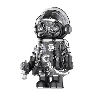 Pop Mart x CLOT Mega Space Molly Black Alienegra Σετ 400%