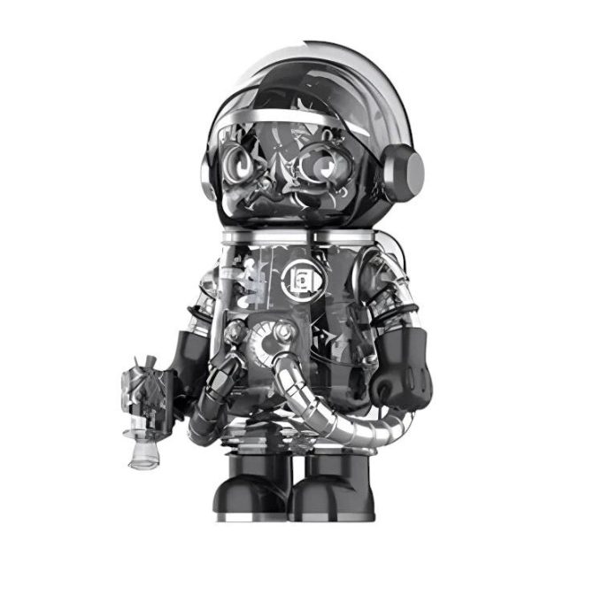 Pop Mart x CLOT Mega Space Molly Black Alienegra Σετ 400%