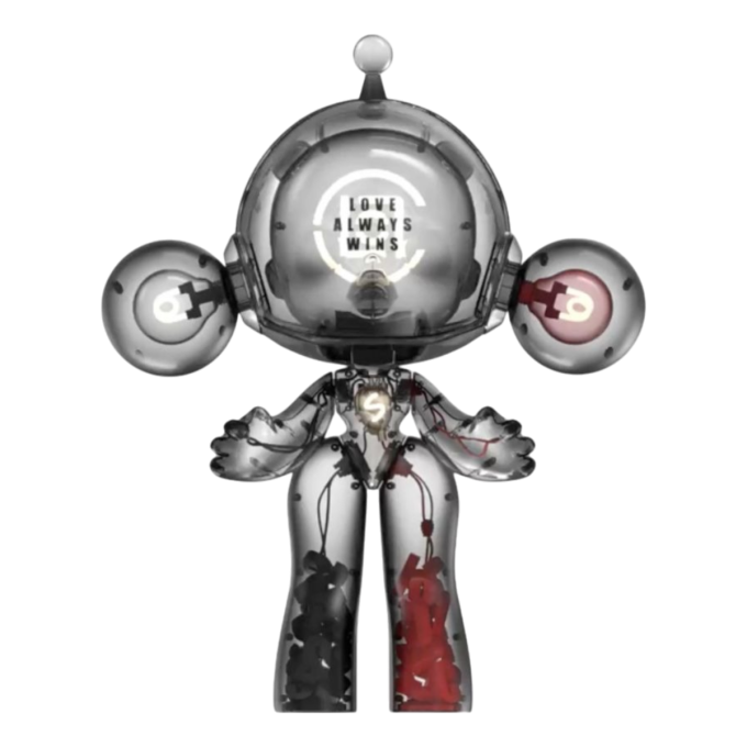 Φιγούρα Pop Mart x Clot Skullpanda Mega Invincible Love 1000%