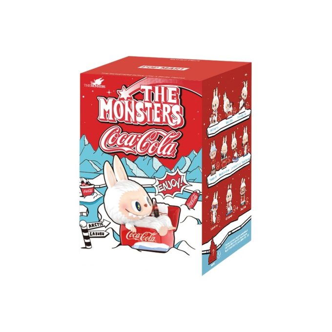 Pop Mart x Coca-Cola The Monsters Φιγούρα Labubu Σφραγισμένη Θήκη (1 Τυφλό Κουτί)