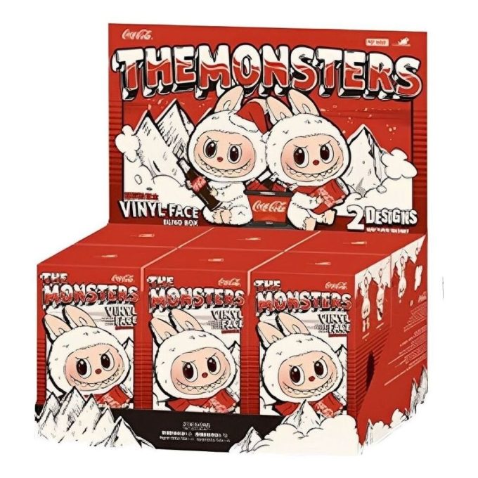 Pop Mart x Coca Cola The Monsters Labubu Σφραγισμένη Θήκη (6 Τυφλά Κουτιά)