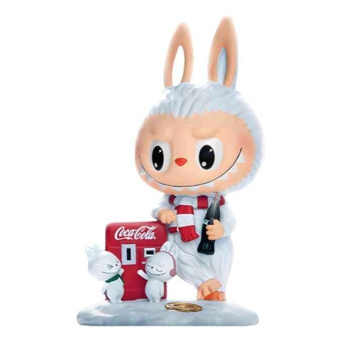 Pop Mart x Coca-Cola The Monsters Φιγούρα Labubu “Mysterious Snowman” Secret Edition