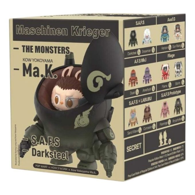 Pop Mart x Kow Yokoyama MA.K.The Monsters Labubu Σφραγισμένη Θήκη (1 Τυφλό Κουτί)