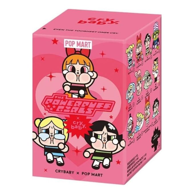 Pop Mart x Powerpuff Girls CryBaby Φιγούρες Βινυλίου σε Σφραγισμένη Θήκη (1 Τυφλό Κουτί)
