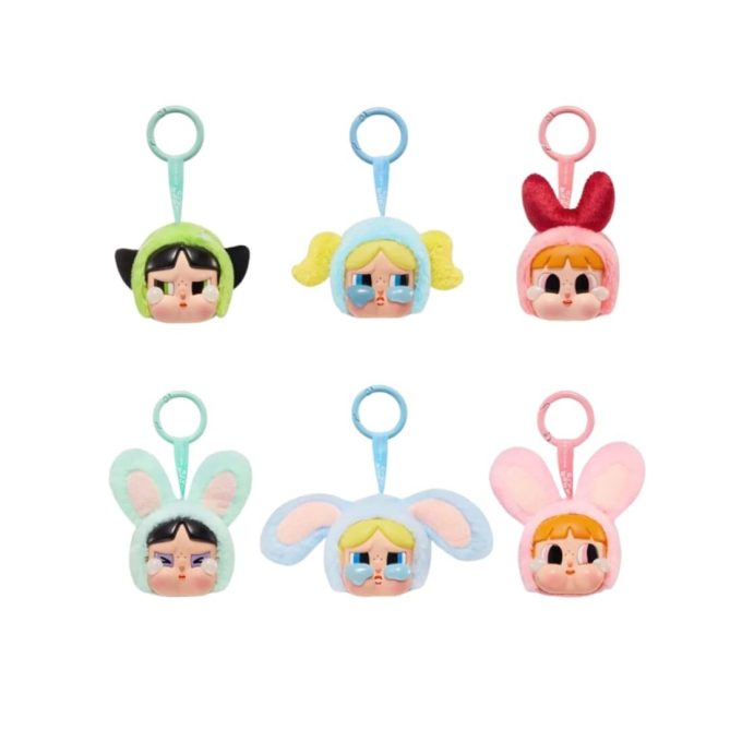 Pop Mart x Powerpuff Girls CryBaby Κρεμαστό Θήκη Σφραγισμένη (1 Κουτί Τυφλού)