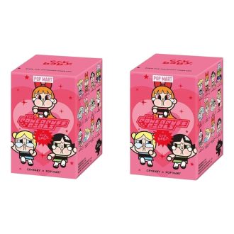 Pop Mart x Powerpuff Girls CryBaby Φιγούρες Βινυλίου σε Σφραγισμένη Θήκη (2 Κουτιά Τυφλά)
