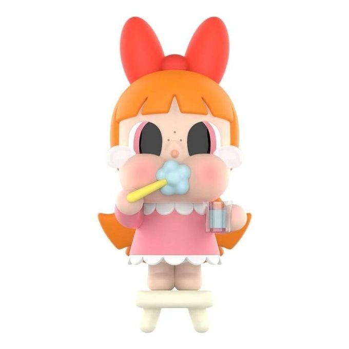 Pop Mart x Powerpuff Girls CryBaby Φιγούρες Βινυλίου “Brushing Teeth Blossom”