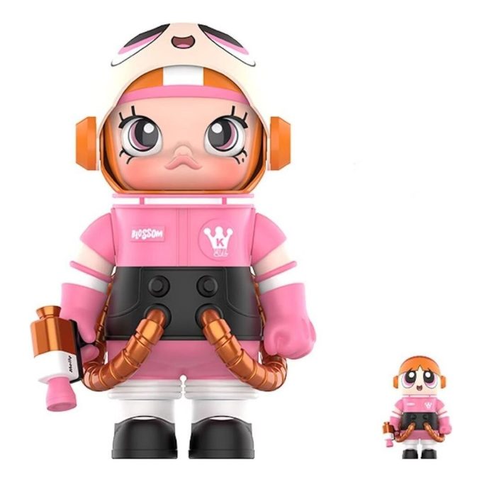 Σετ Pop Mart x Powerpuff Girls Mega Space Molly Blossom 100% & 400%