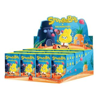 Pop Mart x SpongeBob The Monsters Σφραγισμένη Θήκη Labubu (12 Τυφλά Κουτιά)