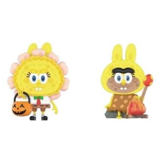 Pop Mart x SpongeBob The Monsters Labubu “Jack O’Lantern and Comedy Before”