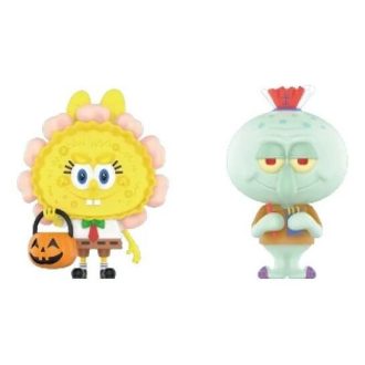 Pop Mart x Spongebob The Monsters Labubu “Jack O’Lantern and Squidward x Spookys”