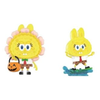 Pop Mart x SpongeBob The Monsters Labubu “Jack O’Lantern and Surfing”