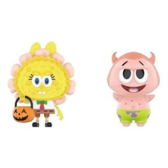 Pop Mart x Spongebob The Monsters Labubu “Jack O’Lantern και Patrick Star x YAYA”