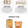 PUCKY Roly-Poly Kitty Series-Βινυλικό Κουτί Στόρι για Σκίαστρα