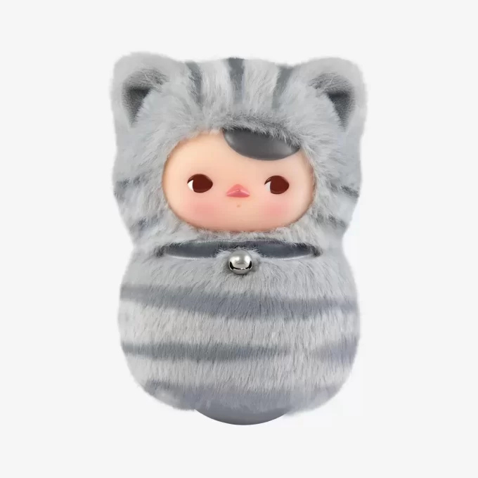 PUCKY Roly-Poly Kitty Series-Βινυλικό Κουτί Στόρι για Σκίαστρα