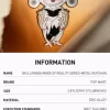 SKULLPANDA Σειρά Image Of Reality – Μεταλλικό Μπρελόκ