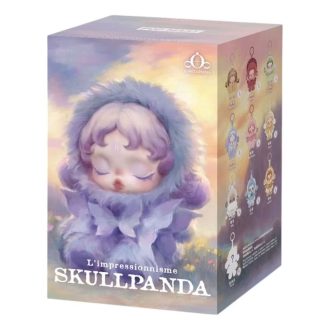 Λούτρινη κούκλα Skullpanda L”impressionnisme σφραγισμένη θήκη (1 τυφλό κουτί)