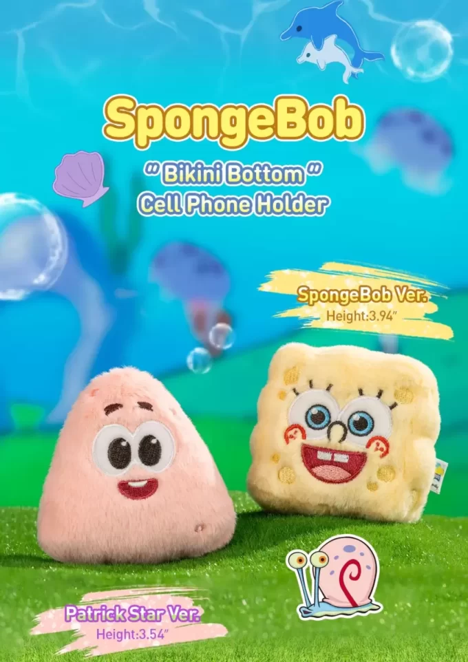 Βάση κινητού τηλεφώνου με μπικίνι SpongeBob