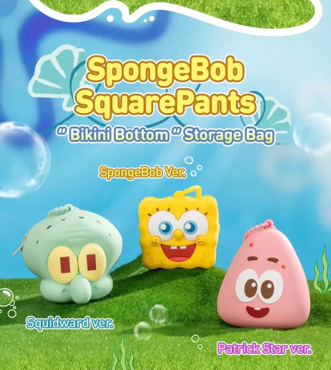 Βάση κινητού τηλεφώνου με μπικίνι SpongeBob