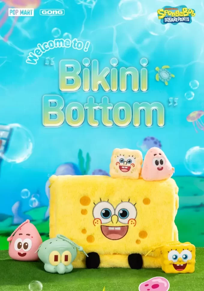 Βάση κινητού τηλεφώνου με μπικίνι SpongeBob