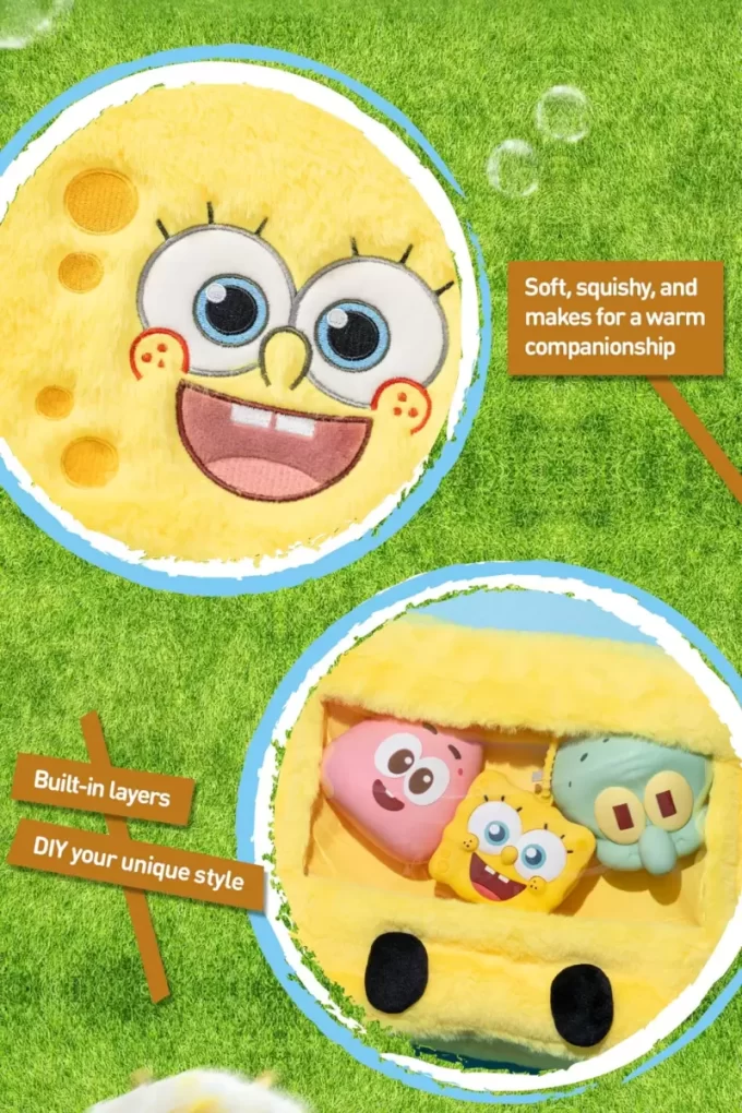 Βάση κινητού τηλεφώνου με μπικίνι SpongeBob