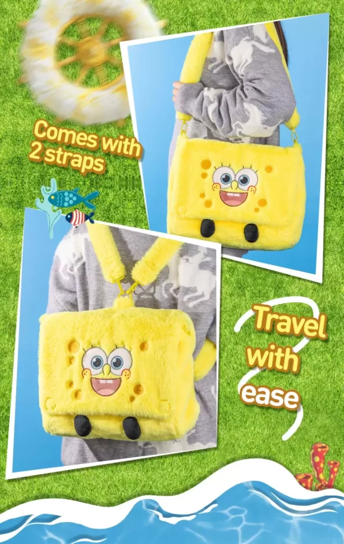Βάση κινητού τηλεφώνου με μπικίνι SpongeBob