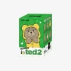 Λούτρινο μενταγιόν δράσης Ted2 με αρκουδάκι