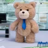 Λούτρινο μενταγιόν δράσης Ted2 με αρκουδάκι
