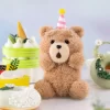 Λούτρινο μενταγιόν δράσης Ted2 με αρκουδάκι