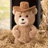 Λούτρινο μενταγιόν δράσης Ted2 με αρκουδάκι