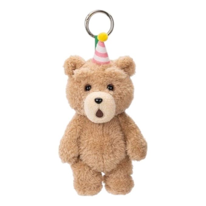 Λούτρινο Μενταγιόν Δράσης με Αρκουδάκι Ted2 “Party Bear”