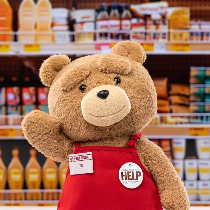 Λούτρινη Φιγούρα Δράσης Ted2-ted